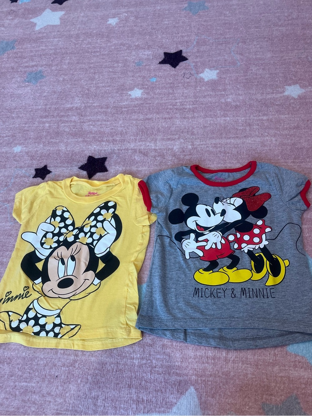 Disney Mickey & Minnie tshirt bundle